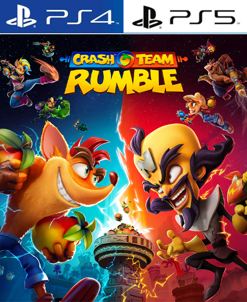 Vista ampliada - Crash Team Rumble PS4 & PS5 AMBAS - Juego digital PlayStation Latinoamérica